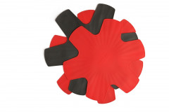 Woll Woll Silikon Pfannenschutz 3er-Set SILICONE multicolour Набор шерстяных силиконовых насадок для защиты сковороды (3 шт. СИЛИКОНА)