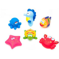 fillikid Bade-Spritzfigur 6er Set Сквирт для ванны