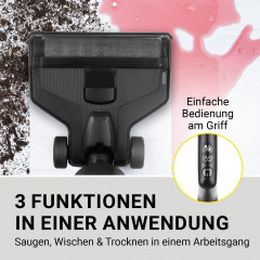 N8WERK N8WERK Akku-Saugwischer Saugwischer Smart Clean 3in1 inkl. Reiniger  Беспроводной пылесос N8WERK Smart Clean 3 в 1 — включая пылесос
