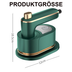 FeelGlad FeelGlad Reisebugeleisen Mini-Dampfbugeleisen, Reisedampfbugeleisen, tragbares Dampfbugeleisen Beige Мини-паровой утюг FeelGlad Travel Iron, паровой утюг для путешествий, портативный паровой утюг