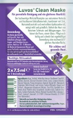 Luvos Clean-Maske Naturkosmetik  Чистая маска натуральная косметика