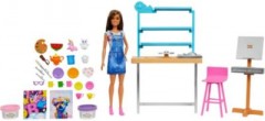 Mattel Barbie Wellness Relax  Create Art Studio mit Puppe Barbie Wellness Relax Create Art Studio с куклой