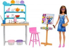 Mattel Barbie Wellness Relax  Create Art Studio mit Puppe Barbie Wellness Relax Create Art Studio с куклой