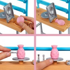 Mattel Barbie Wellness Relax  Create Art Studio mit Puppe Barbie Wellness Relax Create Art Studio с куклой