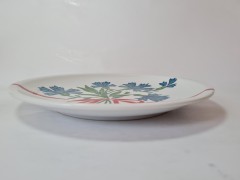 Bauscher Weiden Bavaria Винтажная тарелка &quot;Васильки&quot;, 24 см, Германия, 1960-70гг.