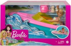 Mattel Barbie Boot-Spielset mit Puppe inkl. Haustier Hundchen und Zubehor Лодка Барби с куклой, включая щенка и аксессуары