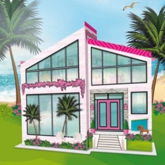 Barbie Sommervilla mit Puppe Летняя вилла Барби с куклой