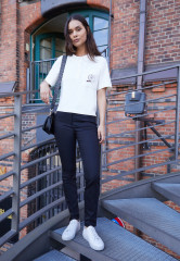 Tommy Hilfiger HERITAGE SLIM FIT PANTS Trousers masters black БРЮКИ ОБЛЕГАЮЩЕГО КРОЯ HERITAGE Брюки мастер черный