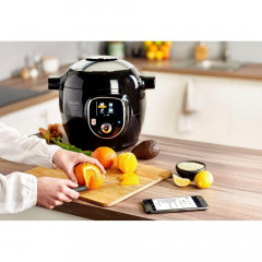 Krups Krups Multikocher CZ7158 Cook4Me+ Connect Multikocher schwarz/grau  Мультиварка Krups CZ7158 Cook4Me+ Connect мультиварка черный/серый