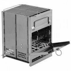 FoxOutdoor FoxOutdoor Feuerstelle 33691B Raketenofen klein silber  FoxOutdoor костровая яма 33691B ракетная печь маленькая серебристая