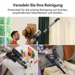 Ultenic Ultenic Akku-Stielstaubsauger FS1, 450,00 W, mit Beutel, Staubsauger mit Absaugstation/3L Staubbehalter/60 Minuten Laufzait  Беспроводной ручной пылесос Ultenic FS1, 450,00 Вт, с мешком, пылесосом с всасывающей станцией, пылесборником 3 л, время р