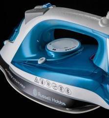 RUSSELL HOBBS RUSSELL HOBBS Dampfbugeleisen Supreme Steam Pro 23971-56, 2600 W, mit antihaftversiegelter Keramik-Bugelsohle  Паровой утюг RUSSELL HOBBS Supreme Steam Pro 23971-56, 2600 Вт, с антипригарной керамической подошвой