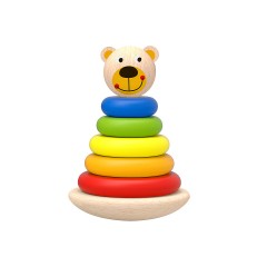 Tooky Toy Kinder Stapelturm TKF004 Bar Stapelspielzeug Детская башня для штабелирования TKF004 Игрушка для штабелирования бара