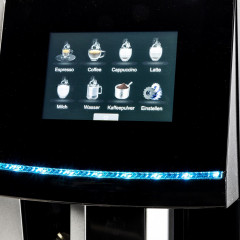 Acopino Acopino Kaffeevollautomat Vittoria, 6 Heissgetranke mit ONE Touch-Funktion, grosses Farb-Grafikdisplay elfenbein Полностью автоматическая кофемашина Acopino Vittoria, 6 горячих напитков с функцией ONE Touch, большой цветной графический дисплей