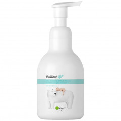 O'Right Mallow Baby Shampoo &amp; Wash Mousse  Детский шампунь и мусс для мытья с мальвой