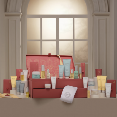 ESPA Wellbeing Advent Calendar 2024, Авдент-календарь, 25 роскошных бьюти СПА сюрпризов 
