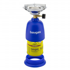 baygas baygas Gaskocher Baygas Campingkocher Kunststoffkorper Blau 1- Flammig fur Outdoor  Газовая плита Baygas Походная плита Baygas пластиковый корпус синий 1 пламя для исползования на открытом воздухе