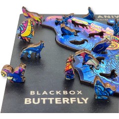 ANIWOOD Holz-Puzzle Schmetterling L (200 Teile) Деревянный пазл Бабочка L (200 деталей)