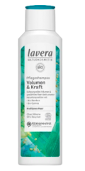 Lavera Shampoo Volumen &amp; Kraft Shampoo, Лавера Шампунь Объем и Сила с органическим бамбуком, 250 мл