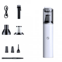 TUABUR TUABUR Akku-Handstaubsauger Kabelloser, wiederaufladbarer tragbarer Handstaubsauger mit 5500 PA, Ausgestattet mit 3000-mA-Akku, 3-in-1-Multifunktions-Handstaubsauger, Geeignet fur Autos, Wohnungen und Buros Schwarz Беспроводной ручной пылесос TUABU