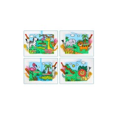 Vetaka Babybuch mit Tierschwanz fur Kinder Детская книга с хвостом животного для детей