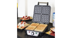 Bestron Bestron Waffeleisen ASW281  silber/schwarz, 1.100 Watt  silber/schwarz Вафельница Bestron ASW281 серебристый/черный, 1100 Вт