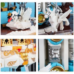 MOULD KING Klemmbausteineset Karussell Комплект клеммных колодок карусельный