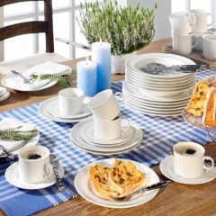 Friesland Friesland Jeverland Weiss Kombiservice 36-tlg. Комбинированный сервиз Friesland Jeverland Weiss 36 шт.