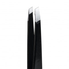 ERBE Pinzette, schrag, schwarz, 9,5 cm  Пинцет, скошенный, черный, 9,5 см