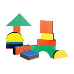 Edushape Jumbo-texturierte Blocke : 32 Stuck Текстурированные блоки Jumbo: 32 шт.