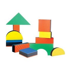 Edushape Jumbo-texturierte Blocke : 32 Stuck Текстурированные блоки Jumbo: 32 шт.