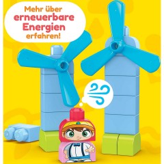 Mattel Mega Bloks Green Town Bau-  Lernspass Eco Haus Mega Bloks Green Town Building Образовательный экодом