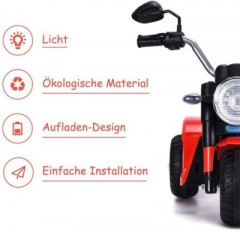 COSTWAY Kindermotorrad 6V Elektro Motorrad Детский мотоцикл 6V электрический мотоцикл