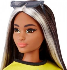 Mattel Barbie Fashionistas Puppe (Flamin Top + Checkered Skirt) Кукла Barbie Fashionistas (фламиновый топ + клетчатая юбка)