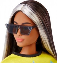 Mattel Barbie Fashionistas Puppe (Flamin Top + Checkered Skirt) Кукла Barbie Fashionistas (фламиновый топ + клетчатая юбка)