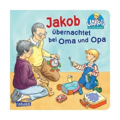 Carlsen Verlag Kleiner Jakob: Jakob ubernachtet bei Oma und Opa Маленький Якоб: Якоб остался с бабушкой и дедушкой