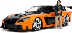Jada Hollywood Rides Fast  Furious Han 1995 Mazda RX7 1:24 Голливуд едет на форсаже Хан 1995 Mazda RX7 1:24