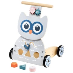 mamabrum Holz Lauflernwagen multifunktionale Lauflernhilfe mit Blocken Деревянные ходунки многофункциональные детские ходунки с блоками