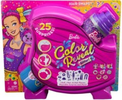 Mattel Barbie Color Reveal Hair Feature Spielset Игровой набор Barbie Color Reveal Hair Feature