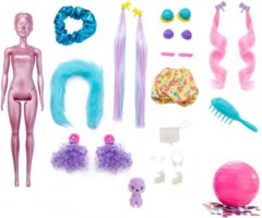 Mattel Barbie Color Reveal Hair Feature Spielset Игровой набор Barbie Color Reveal Hair Feature