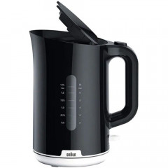 Braun Braun Wasserkocher WK 1100 Breakfast 1 Wasserkocher schwarz, 1,7 l, 1000 W  Чайник Braun WK 1100 Завтрак 1 чайник черный, 1,7 л, 1000 Вт