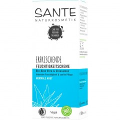 Sante FEUCHTIGKEITSCREME BIO-ALOE VERA &amp; CHIASAMEN  УВЛАЖНЯЮЩИЙ КРЕМ С ОРГАНИЧЕСКИМ АЛОЭ ВЕРА И КИАЗЕ