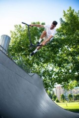micro Stunt-Scooter ramp black Рампа для трюкового самоката черная