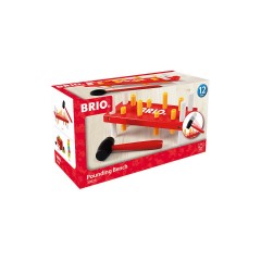 BRIO Holz Klopfbank деревянная скамья для стука