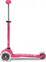 micro Kickboard mini deluxe LED pink Kickboard mini deluxe LED розовый