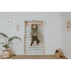 leggo Kletterdreieck Sprossenwand mit Rampe Восхождение на треугольную шведскую стенку с рампой