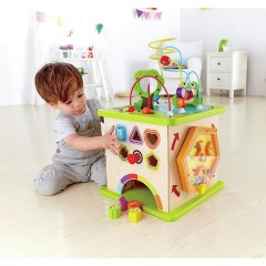 HAPE Motorikwurfel kleine Tierchen Кубик моторики мелких животных