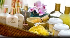 Ligne St Barth VISAGE Reinigungsmilch Frangipani-Bluten, Лёгкая очищающая эмульсия-молочко с экстрактом тропических цветков франжипани, 25 мл