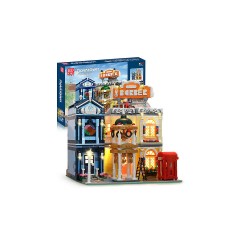 MOULD KING Klemmbausteineset Modular Building Комплект клеммных колодок Модульное здание