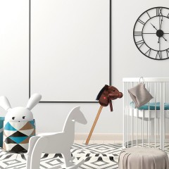 relaxdays Steckenpferd fur Kinder mit Sound Лошадка для детей со звуком